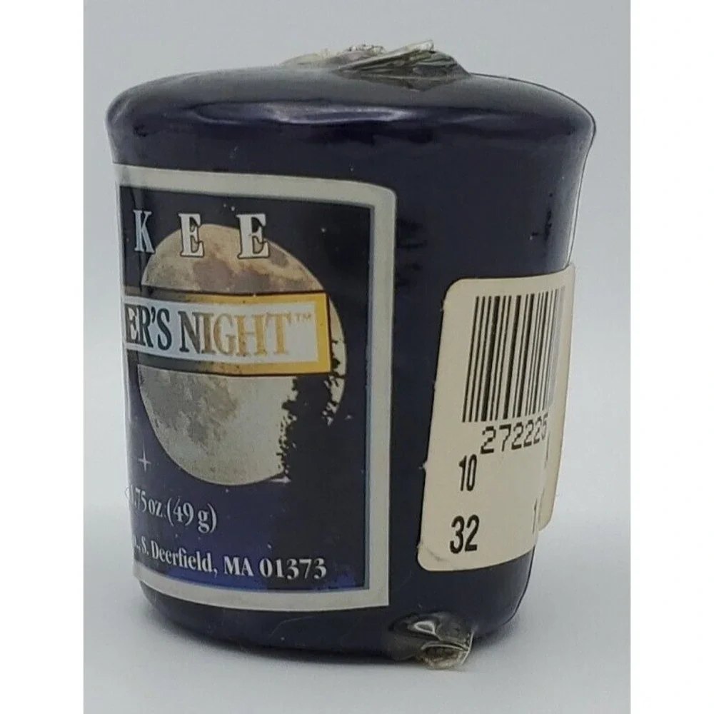 Yankee Candle Midsummer's Night Retired Size VOTIVE 1.75oz 69g Sealed Dark Purpl